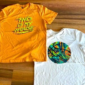 Xersion Basketball-Themed Bundle of 2 Shirts